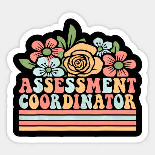 Assessment Coordinator Testing Team School Crew Sticker